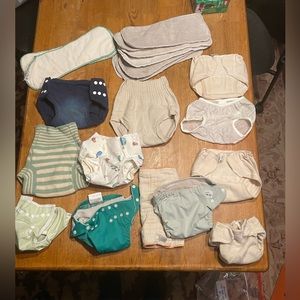 Cloth diaper lot (Various)